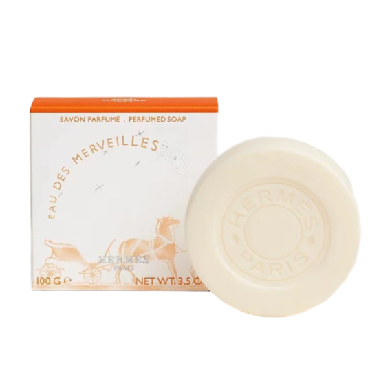 Eau Des Merveilles Perfumed Soap by Hermes 100 g | UAE