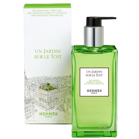 Un Jardin Sur Le Toit Shower Gel by Hermes 200 ml | UAE