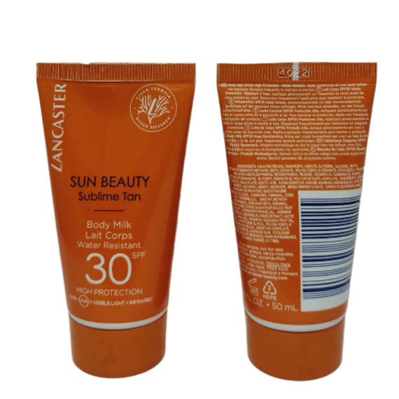 Sun Beauty Sublime Tan Spf 30 Body Milk by Lancaster 50 m…