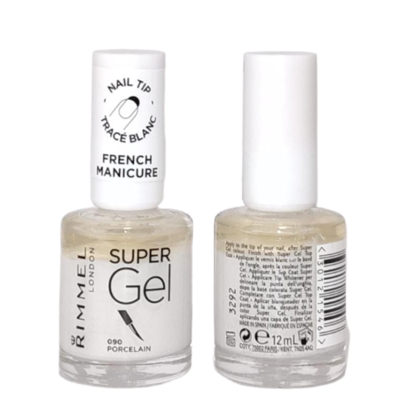 Super Gel Nail Polish # 090 Porcelain by Rimmel London 12…