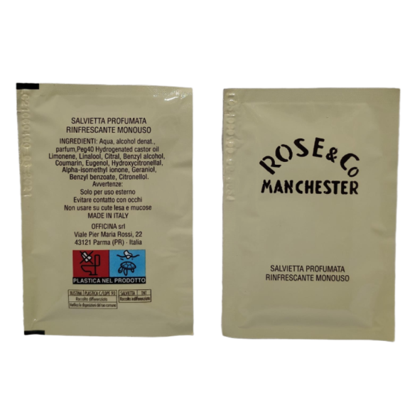 Scented Wipes by Rose & Co Manchester 10 pcs | UAE