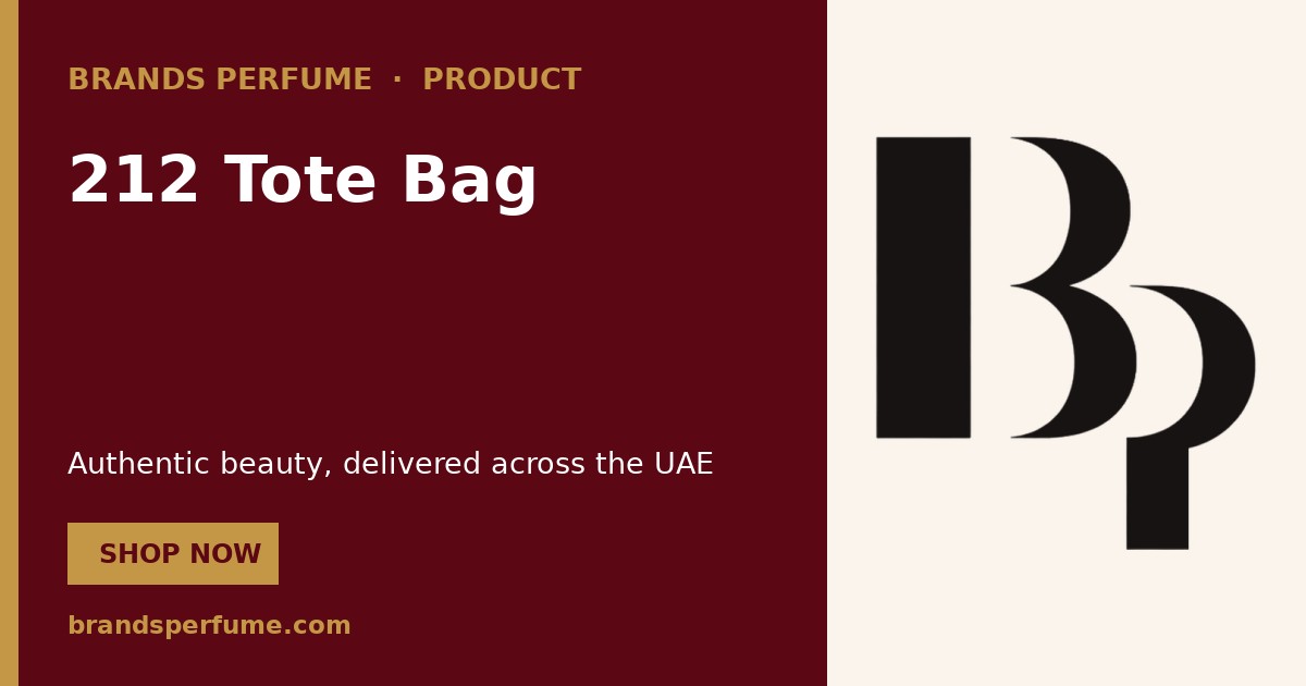 212 Tote Bag by Carolina Herrera 1 piece | Buy Online United Arab Emir