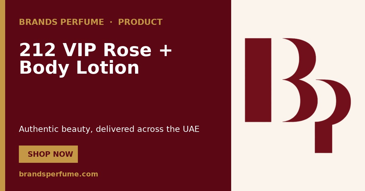 212 VIP Rose + Body Lotion by Carolina Herrera Eau de Par…