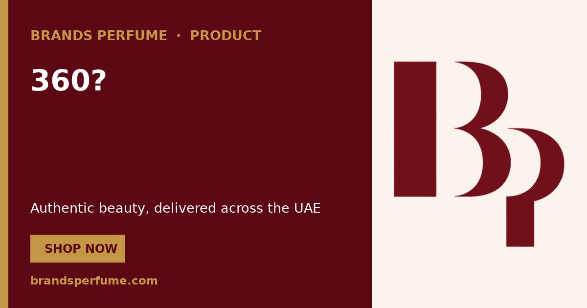 360? by Perry Ellis Eau de Toilette 100 ml | UAE