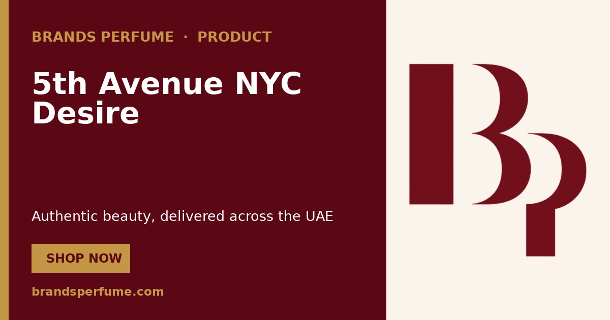 5th Avenue NYC Desire by Elizabeth Arden Eau de Parfum 75…