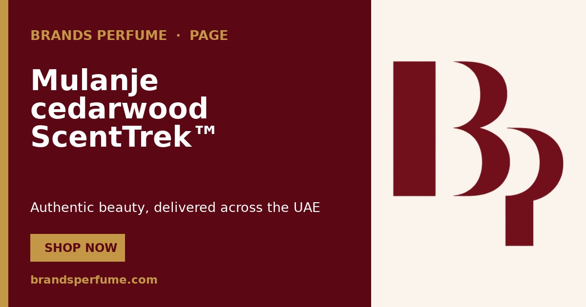 Mulanje cedarwood ScentTrek™ Fragrance Note | Brands Perfume