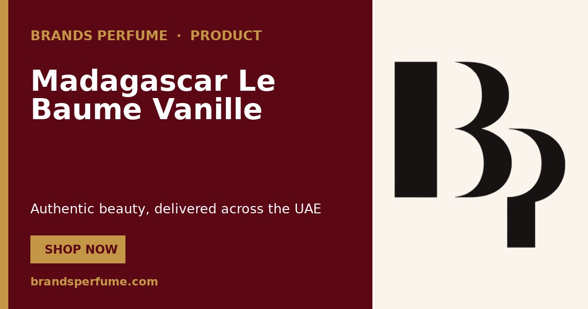 Madagascar Le Baume Vanille by Parfum D'Empire Eau de Par…