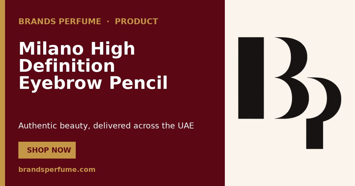 Pupa Milano High Definition Eyebrow Pencil Automatic Wate…