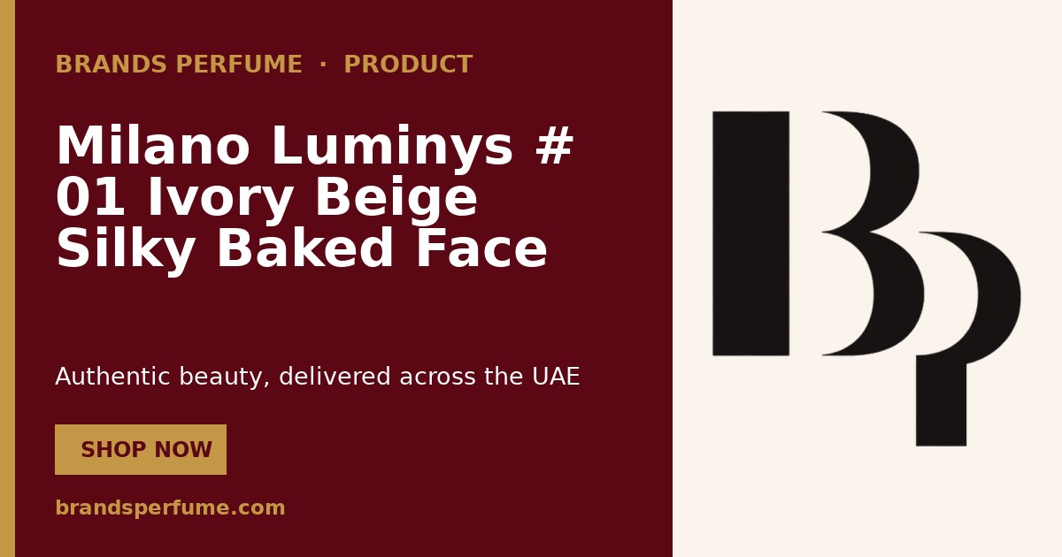 Pupa Milano Luminys # 01 Ivory Beige Silky Baked Face Pow…