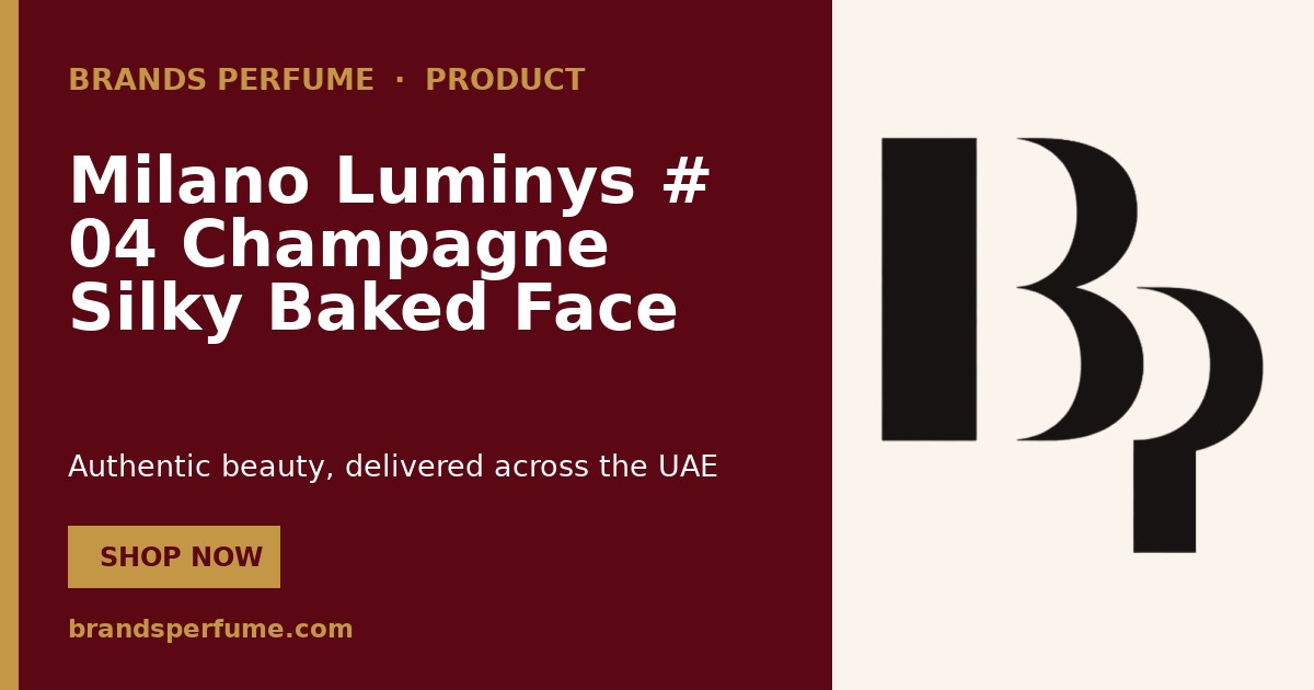 Pupa Milano Luminys # 04 Champagne Silky Baked Face Powde…