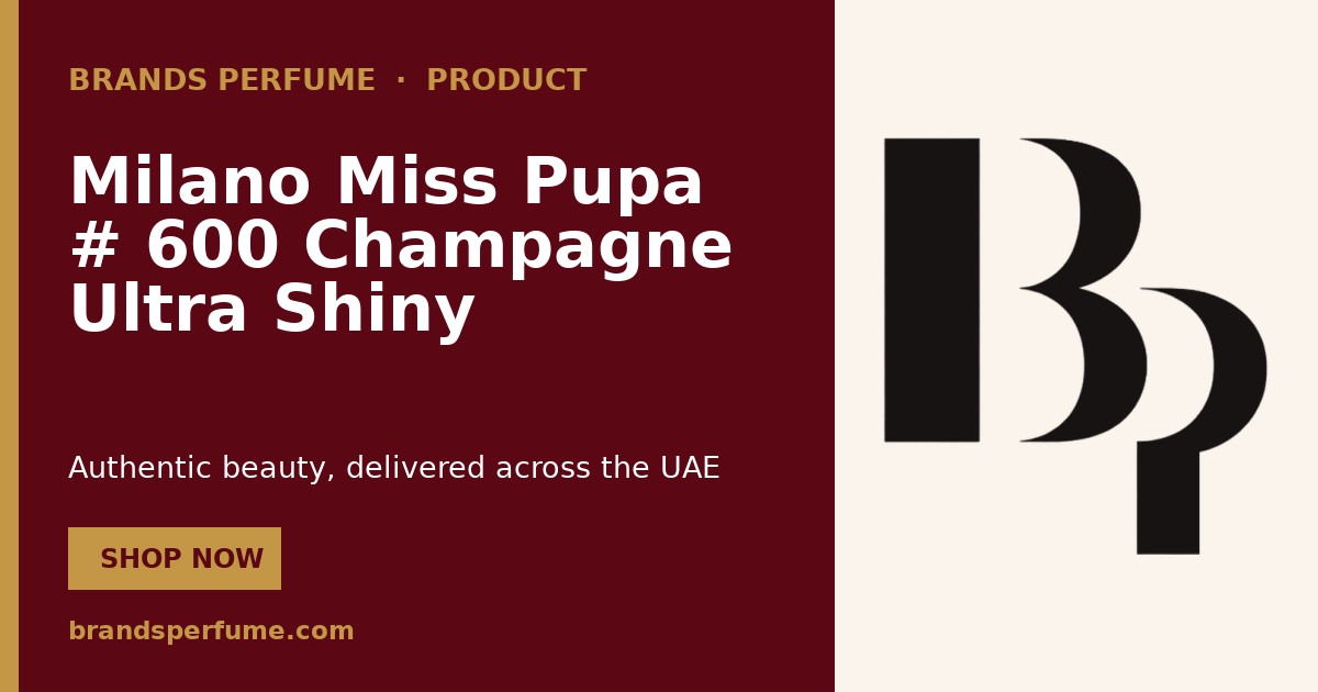 Pupa Milano Miss Pupa # 600 Champagne Ultra Shiny Lipstic…