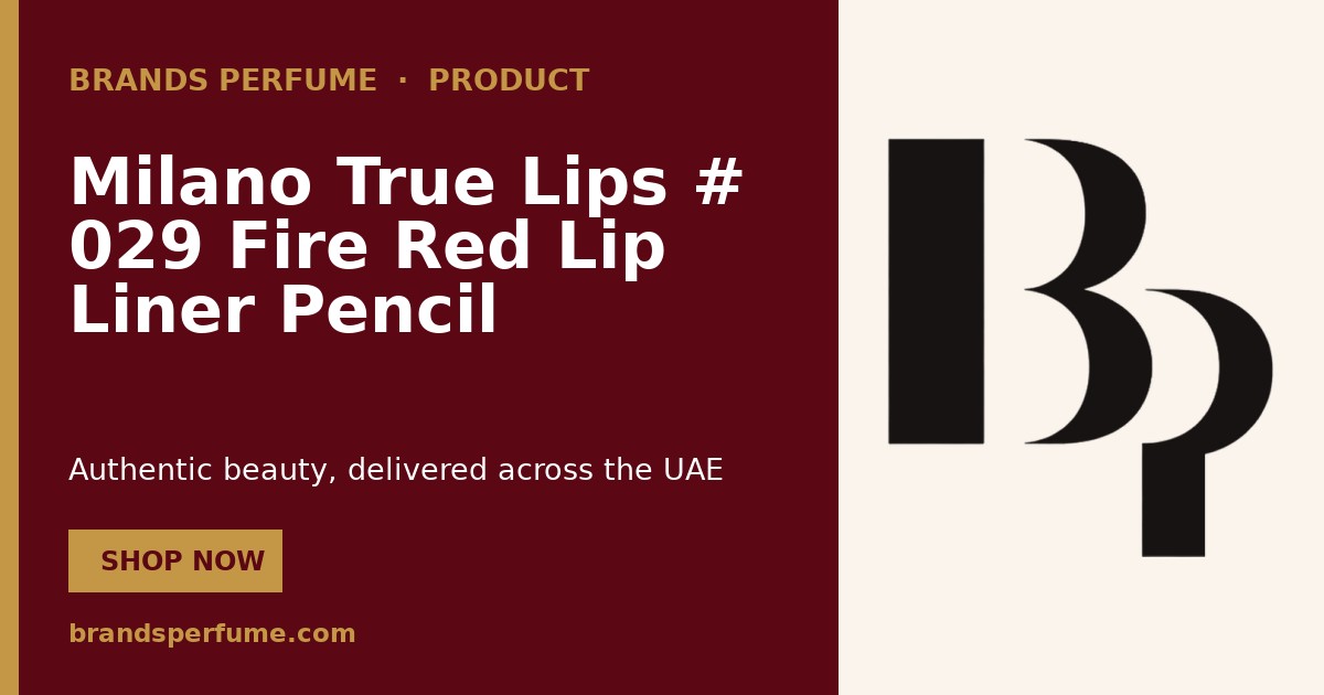 Pupa Milano True Lips # 029 Fire Red Lip Liner Pencil 1.2…