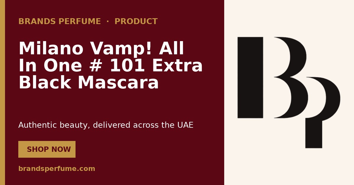 Pupa Milano Vamp! All In One # 101 Extra Black Mascara 9…