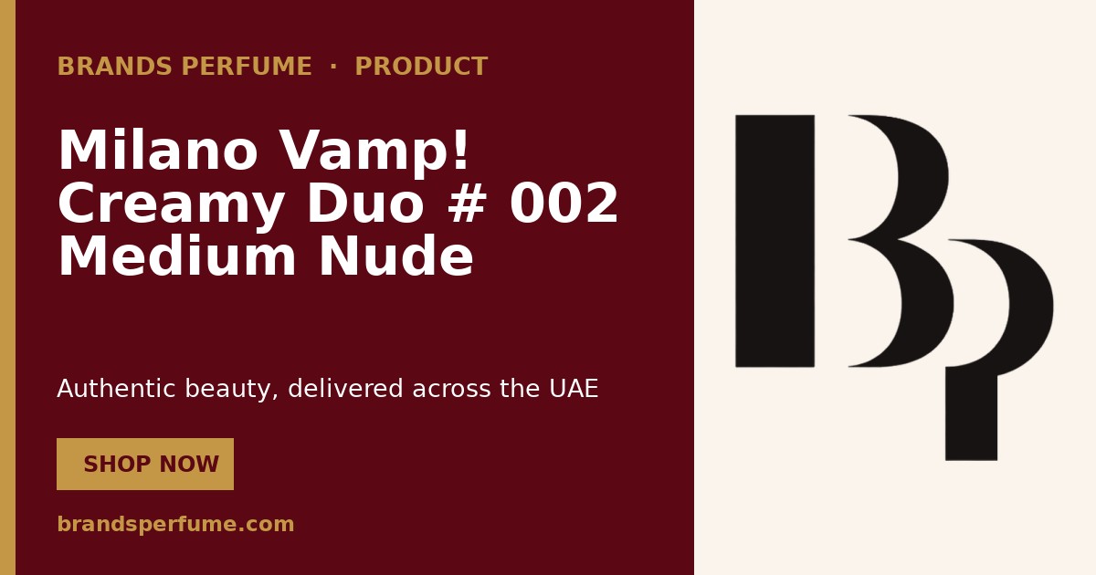 Pupa Milano Vamp! Creamy Duo # 002 Medium Nude Contouring…