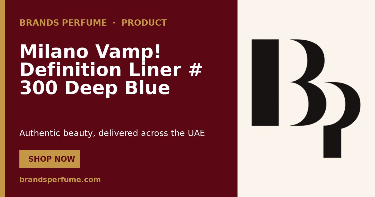 Pupa Milano Vamp! Definition Liner # 300 Deep Blue Eyelin…