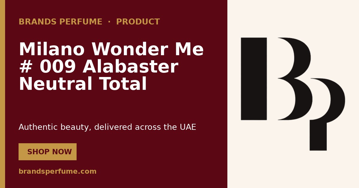 Pupa Milano Wonder Me # 009 Alabaster Neutral Total Light…