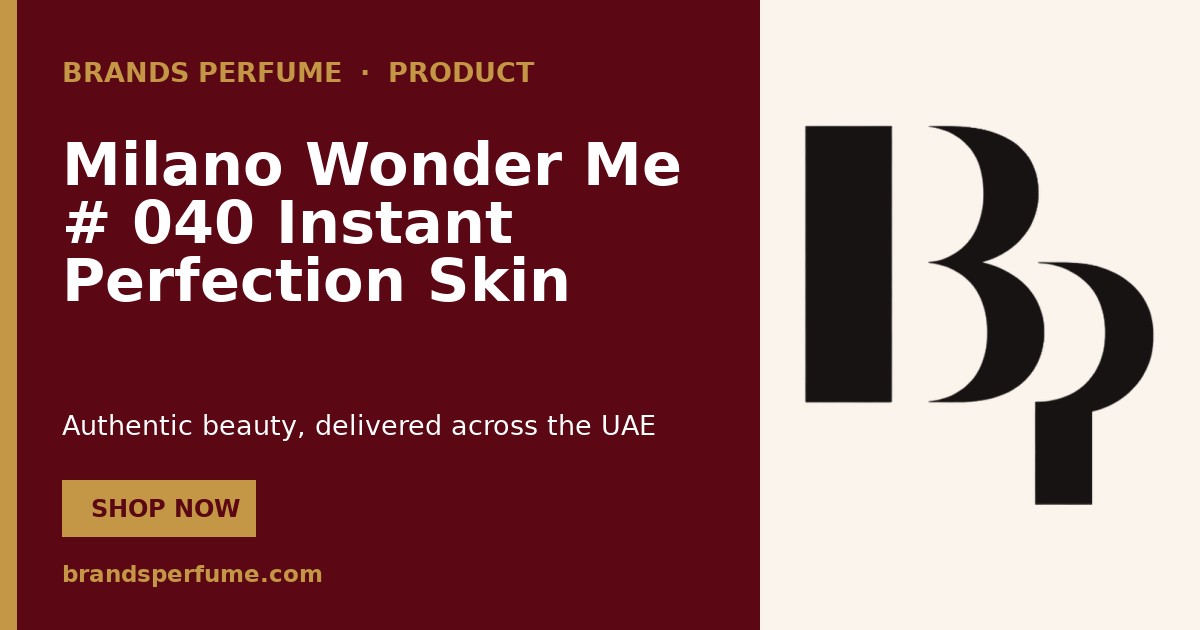Pupa Milano Wonder Me # 040 Instant Perfection Skin Tint…