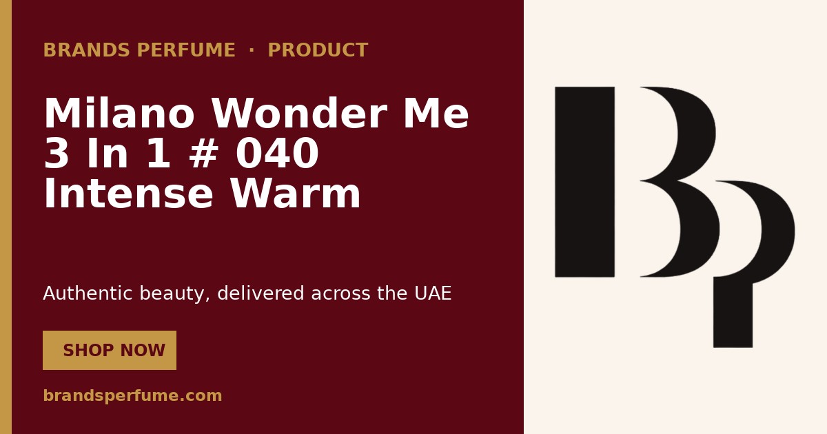 Pupa Milano Wonder Me 3 In 1 # 040 Intense Warm Beige Mul…