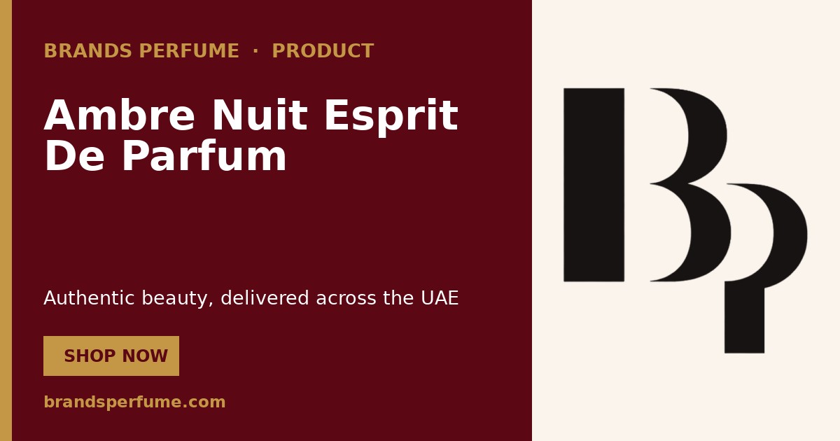 Ambre Nuit Esprit De Parfum by Christian Dior Parfum 7.5…
