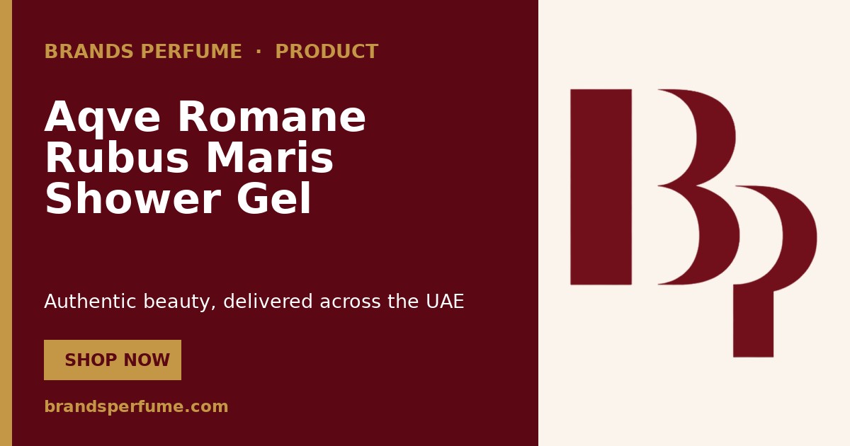 Aqve Romane Rubus Maris Shower Gel by Laura Biagiotti 50…