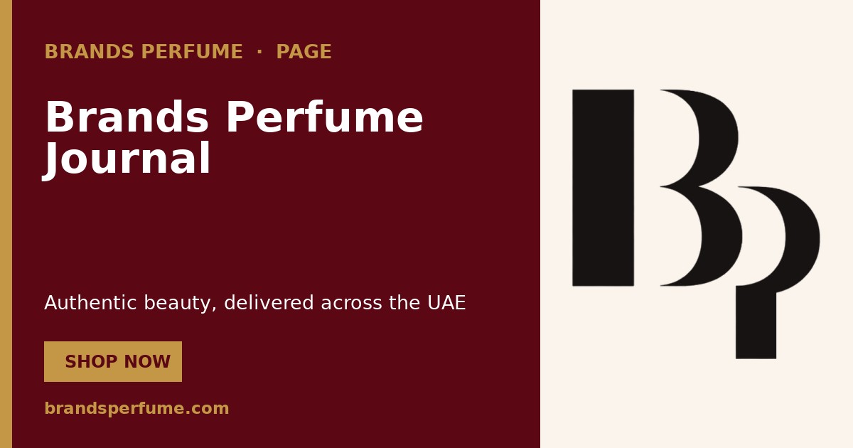 Brands Perfume Journal