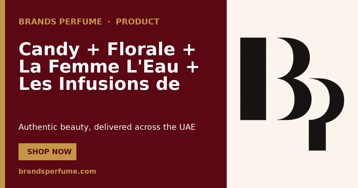 Prada Candy + Florale + La Femme L'Eau + Les Infusions de…