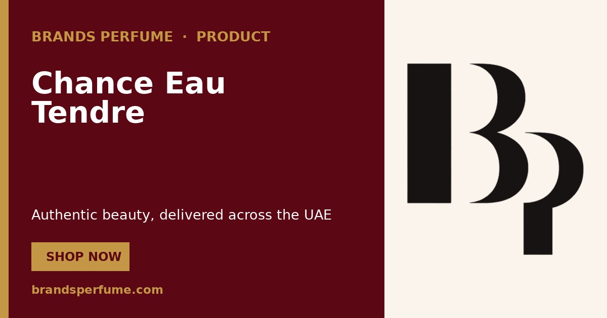 Chance Eau Tendre by Chanel Eau de Parfum 1.5 ml | UAE