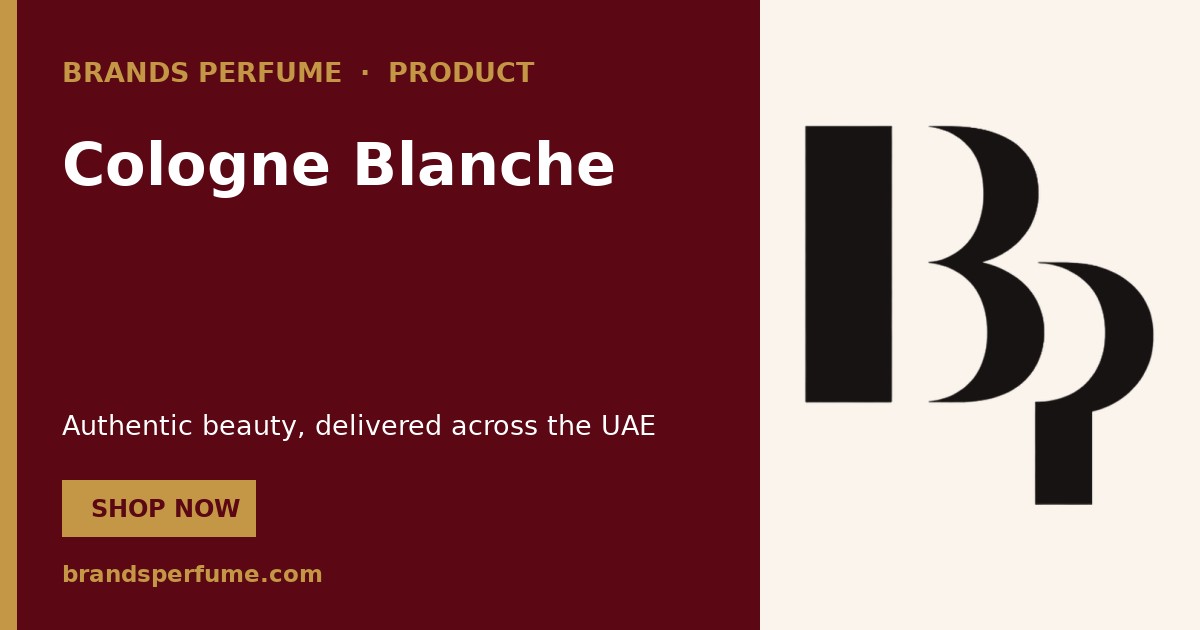 Cologne Blanche by Christian Dior Eau de Parfum 1.2 ml | UAE