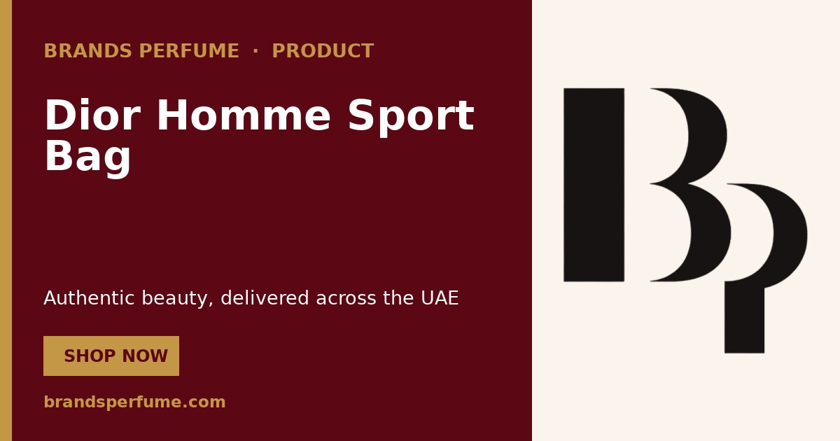 Dior Homme Sport Bag by Christian Dior | UAE