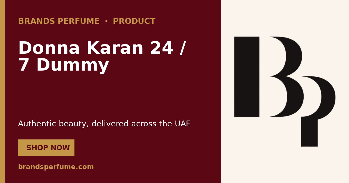 Donna Karan 24 / 7 Dummy by DKNY | UAE