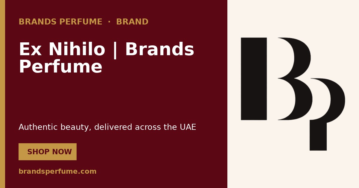 Ex Nihilo | Brands Perfume
