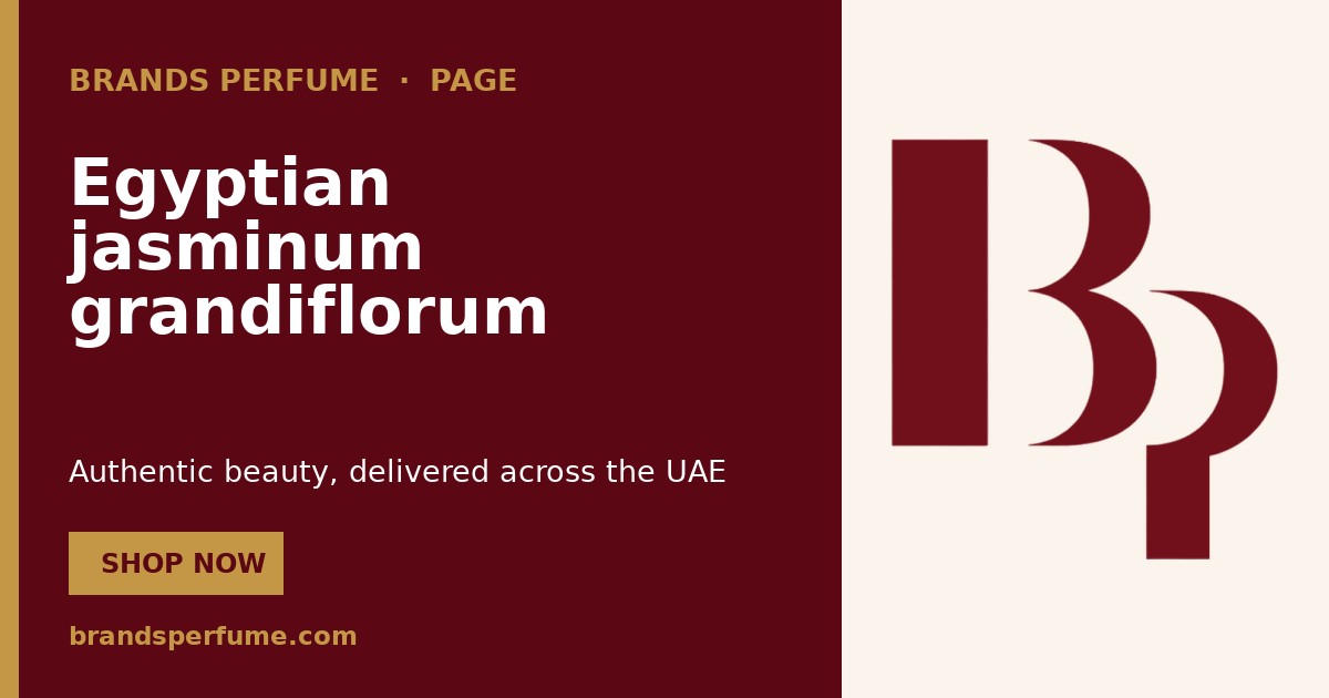 Egyptian jasminum grandiflorum Fragrance Note | Brands Pe…