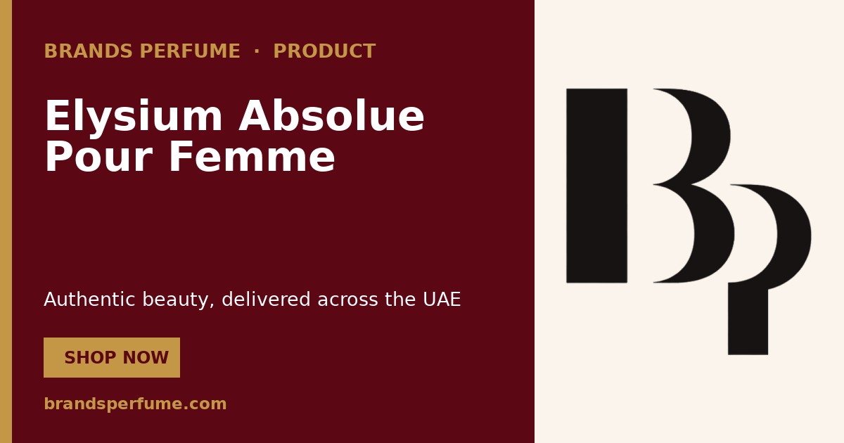 Roja Parfums Elysium Absolue Pour Femme 2 ml | Brands Per…