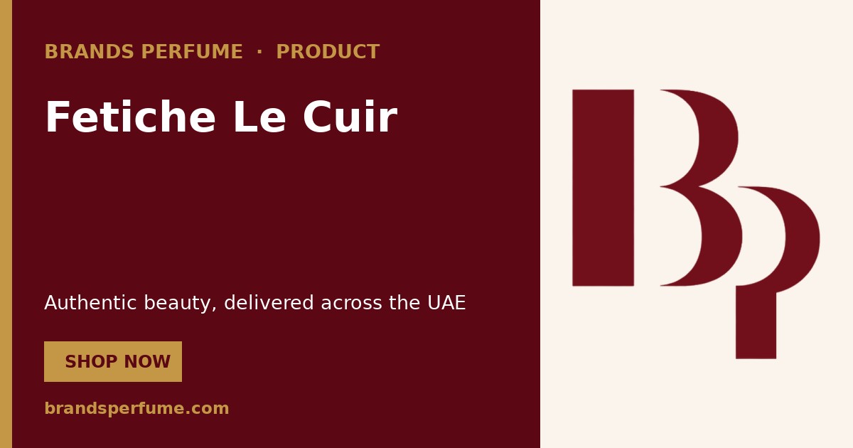 Fetiche Le Cuir by Christian Louboutin Eau de Parfum 80 m…