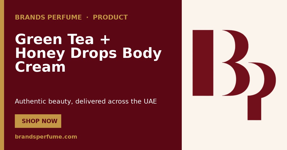 Green Tea + Honey Drops Body Cream by Elizabeth Arden Eau…