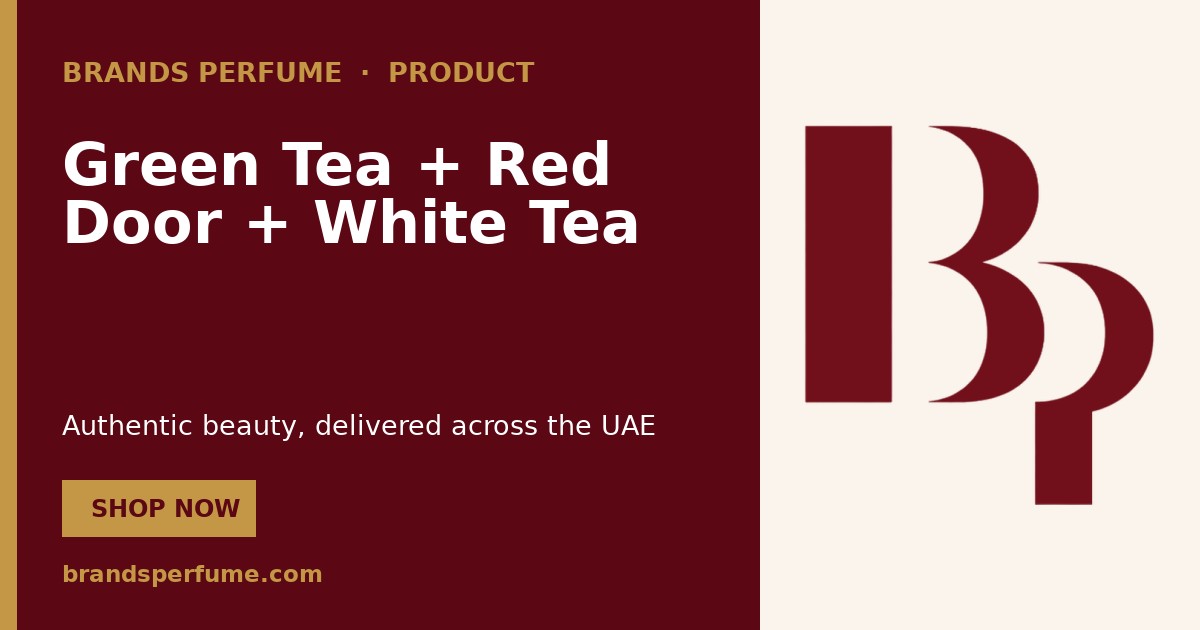 Green Tea + Red Door + White Tea by Elizabeth Arden Eau d…