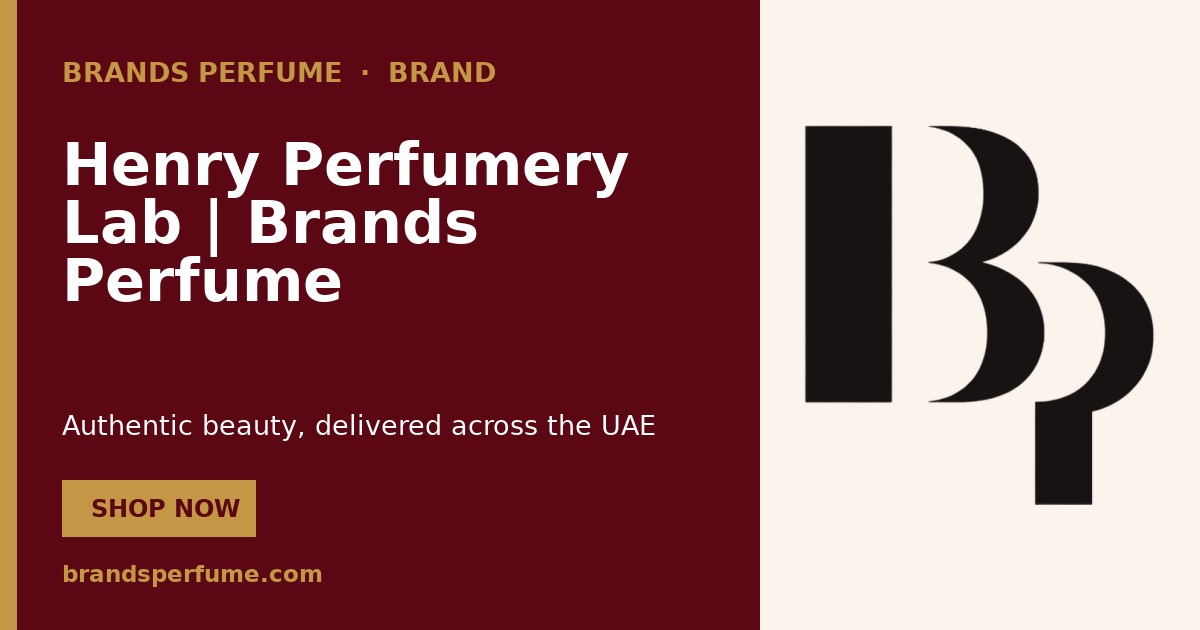 Henry Perfumery Lab | Brands Perfume
