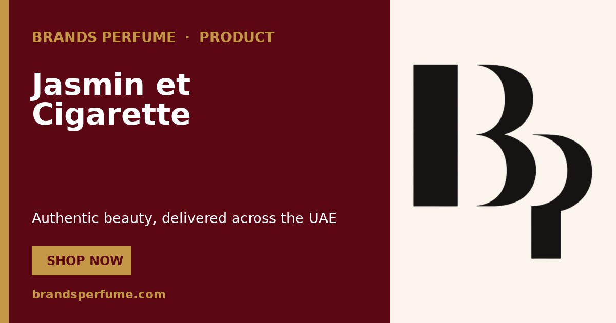 Jasmin et Cigarette by Etat Libre D'Orange Eau de Parfum…