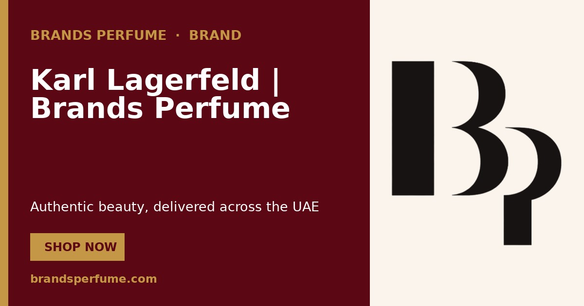 Karl Lagerfeld | Brands Perfume