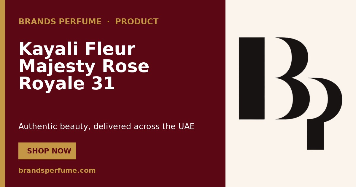 Kayali Fleur Majesty Rose Royale 31 by Kayali Fragrances…