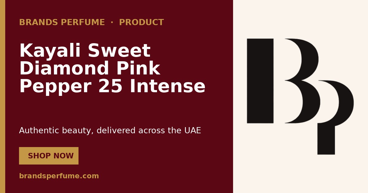 Kayali Sweet Diamond Pink Pepper 25 Intense by Kayali Fra…