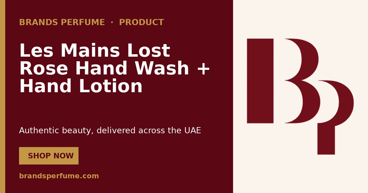 Les Mains Lost Rose Hand Wash + Hand Lotion by Byredo 450…