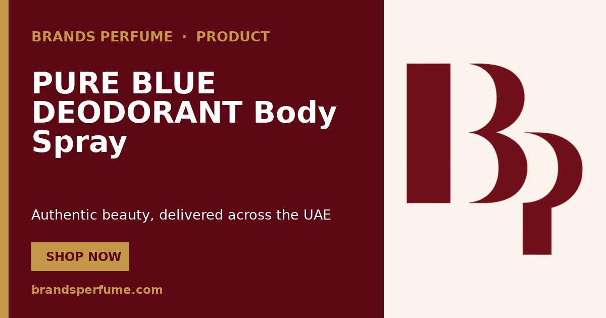 PURE BLUE DEODORANT Body Spray by Nautica 226 ml | UAE