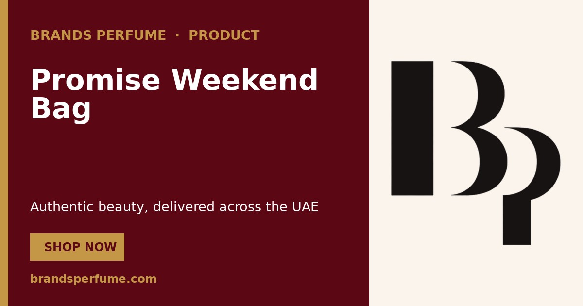 Promise Weekend Bag by Jennifer Lopez | UAE