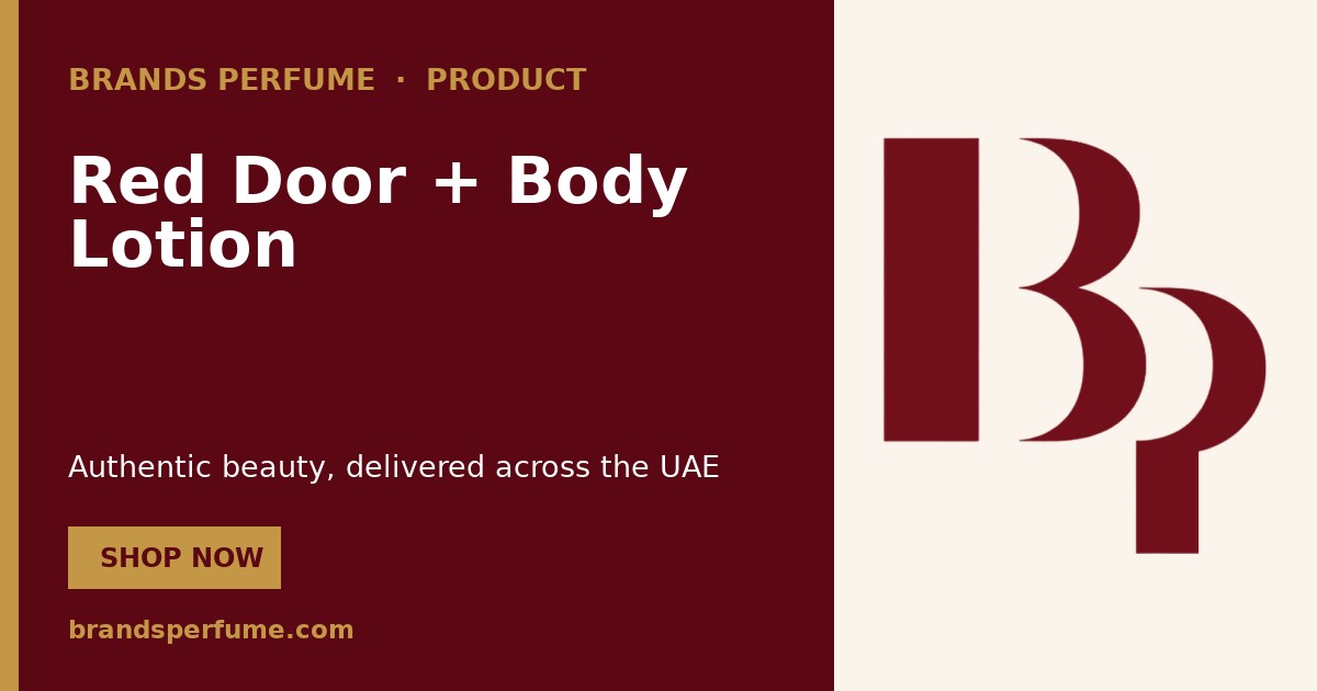 Red Door + Body Lotion by Elizabeth Arden Eau de Parfum 5…