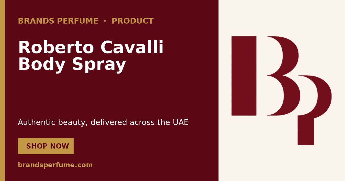 Roberto Cavalli Body Spray by Roberto Cavalli 150 ml | UAE
