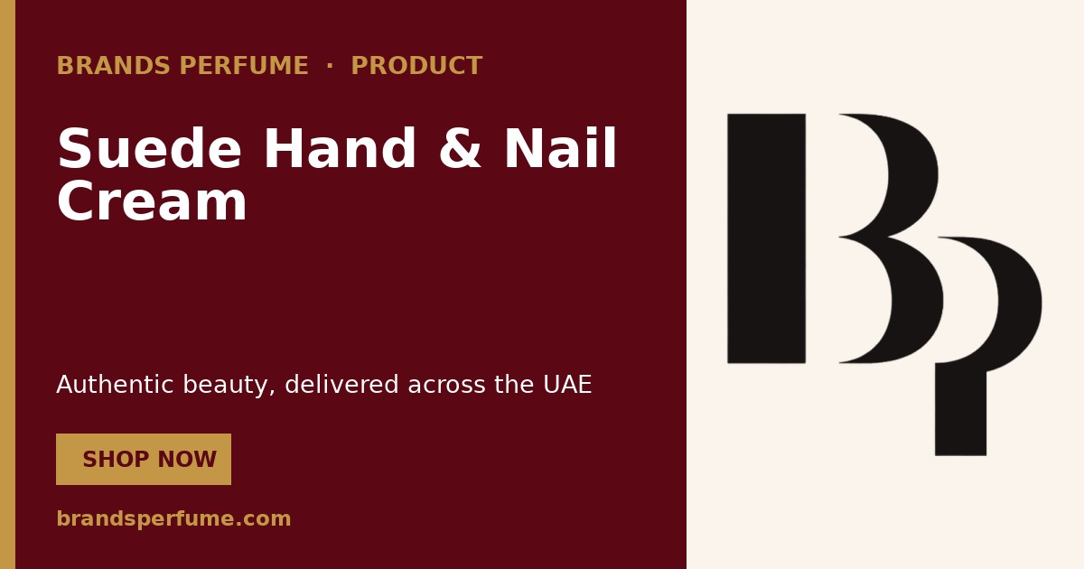 Suede Hand & Nail Cream by Byredo 100 ml | UAE
