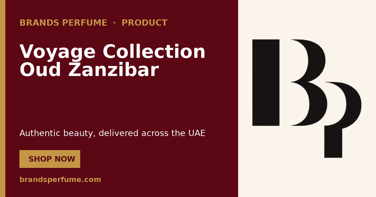Blend Oud Voyage Collection Oud Zanzibar 60 ml | Brands P…