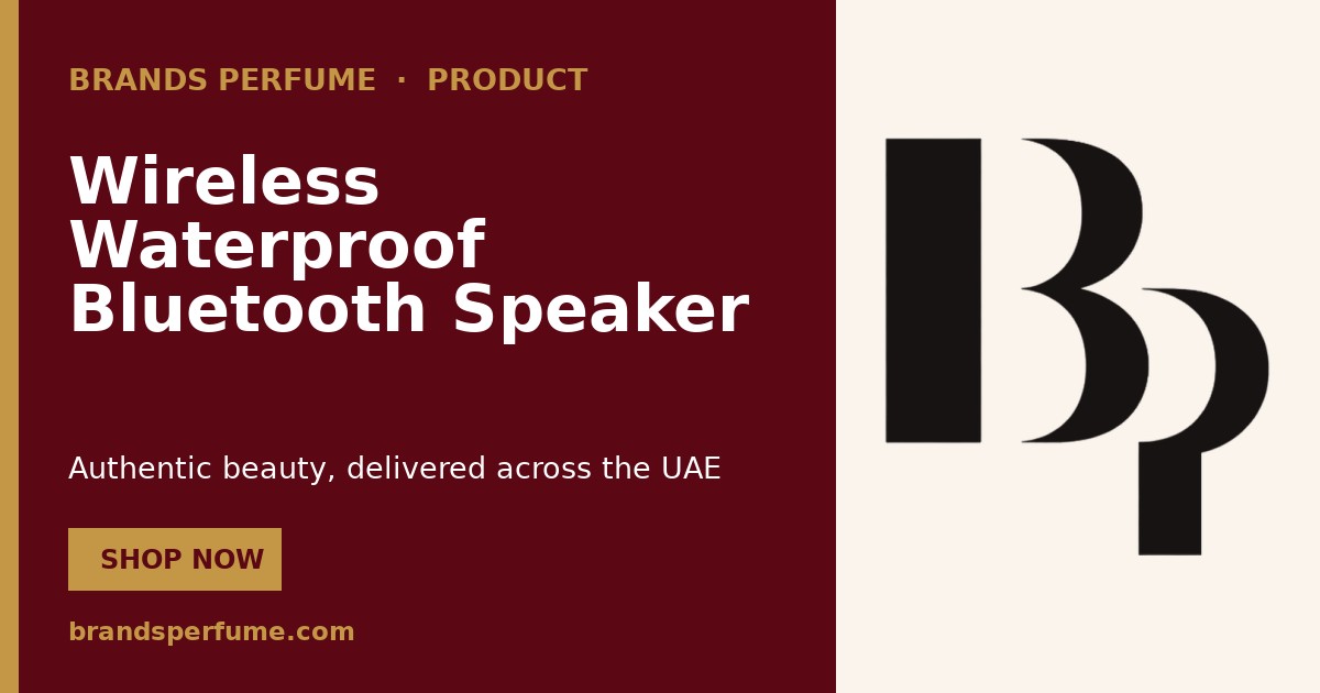 Wireless Waterproof Bluetooth Speaker by Armand Basi | UAE