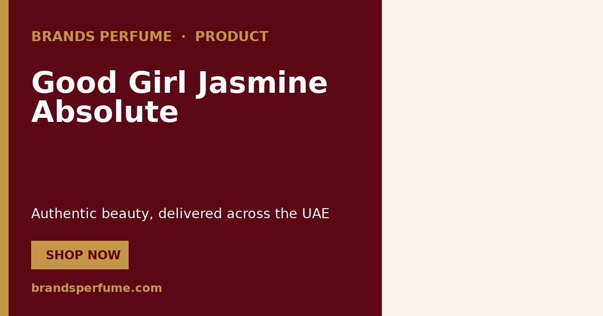 Good Girl Jasmine Absolute by Carolina Herrera 80 ml | Buy Online Unit